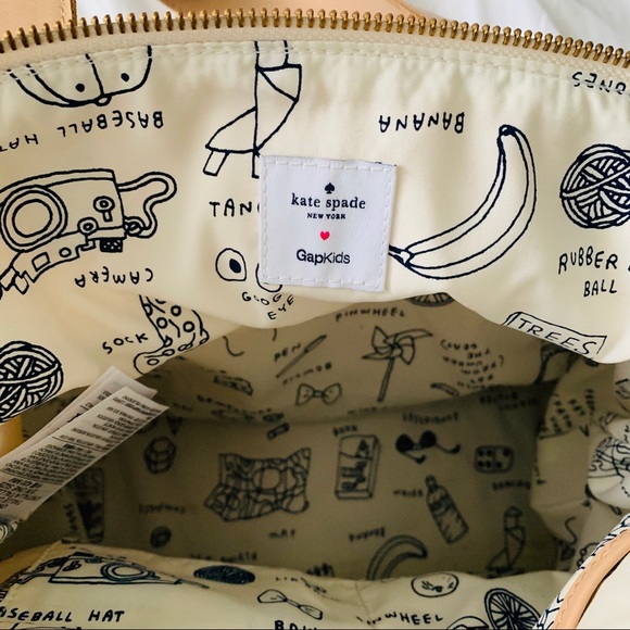 Kate Spade x GapKids “Are We There Yet?” Tote - Picture 4 of 8